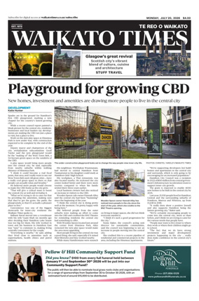 Cover of Waikato Times