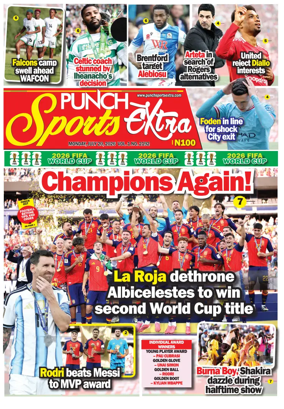 Cover of Punch Sports Extra