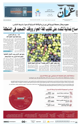Cover of Oman Daily