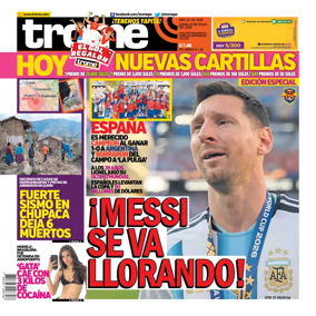 Cover of Diario Trome