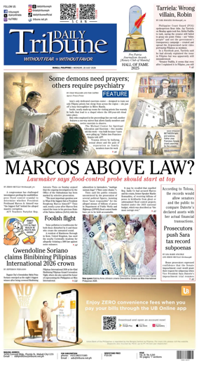 Cover of Daily Tribune (Philippines)