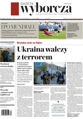 Cover of Gazeta Wyborcza