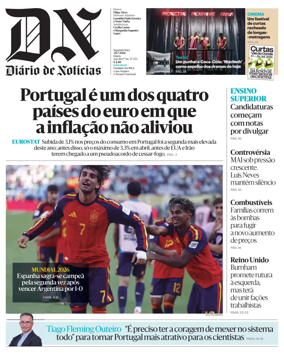 Cover of Diario de Noticias