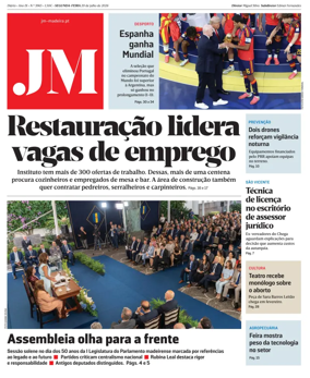 Cover of Jornal Madeira