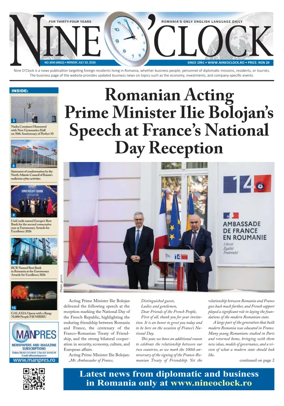Cover of Nine o clock (Romania) Daily
