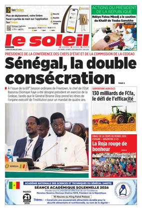 Cover of Le Soleil