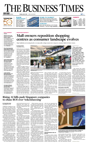 Cover of The Business Times