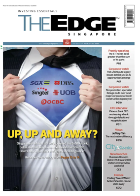 Cover of The Edge Singapore