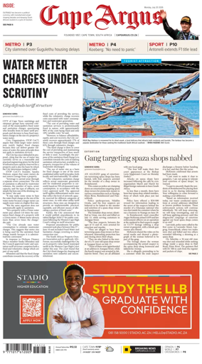 Cover of Cape Argus