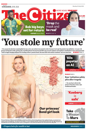 Cover of The Citizen (KZN)