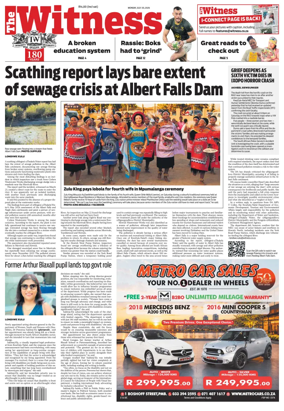Cover of The Witness (South Africa)