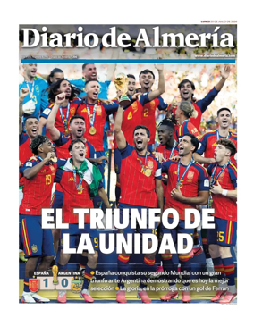 Cover of Diario de Almeria