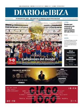 Cover of Diario de Ibiza