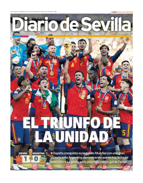 Cover of Diario de Sevilla