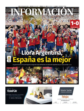 Cover of Diario Informacion (Elche y Vega Baja)