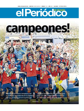 Cover of El Periodico Aragon