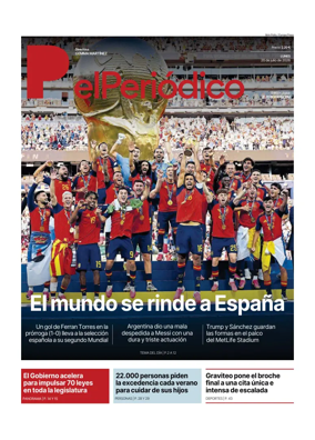 Cover of El Periodico - Castellano