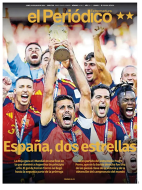 Cover of El Periodico Extremadura