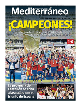 Cover of El Periodico Mediterraneo