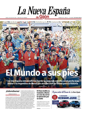 Cover of La Nueva Espana (Gijon)