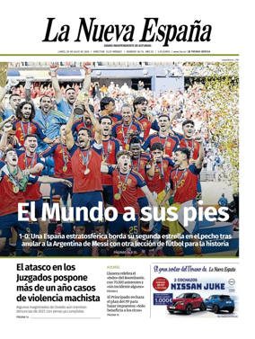 Cover of La Nueva Espana (Oriente)