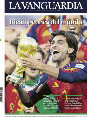 Cover of La Vanguardia (1st Edition)