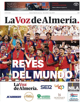 Cover of La Voz de Almeria