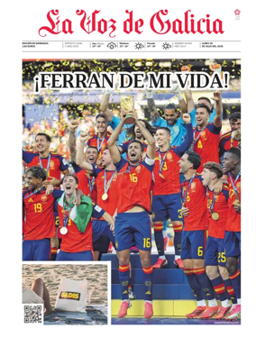 Cover of La Voz de Galicia (Barbanza)