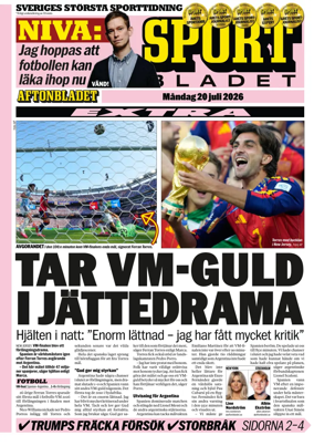 Cover of Sportbladet