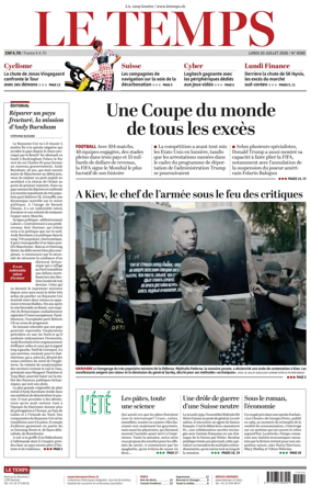 Cover of Le Temps