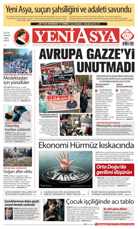 Cover of Yeni Asya
