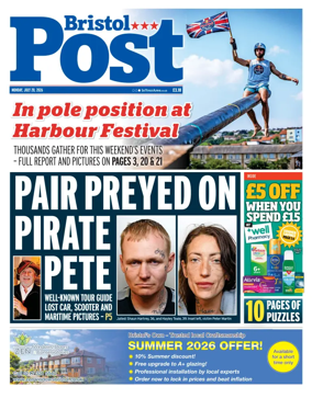 Cover of Bristol Post