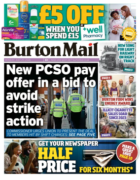 Cover of Burton Mail
