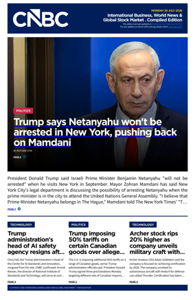 Cover of CNBC
