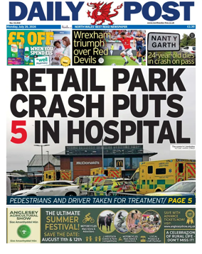 Cover of Daily Post (North Wales)