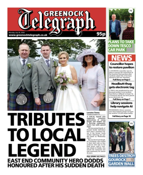 Cover of Greenock Telegraph