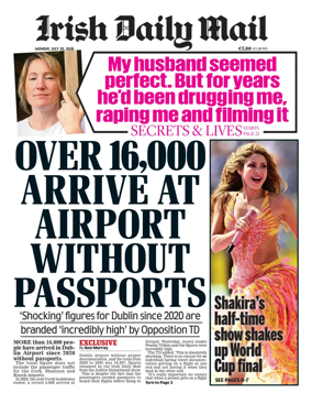 Cover of Irish Daily Mail
