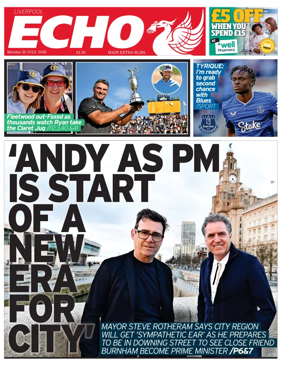Cover of Liverpool Echo