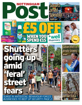 Cover of Nottingham Post