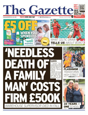 Cover of Teesside Evening Gazette