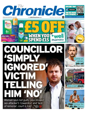 Cover of The Chronicle (South Tyneside and Durham)