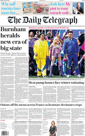 Cover of The Daily Telegraph
