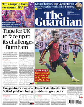 Cover of The Guardian