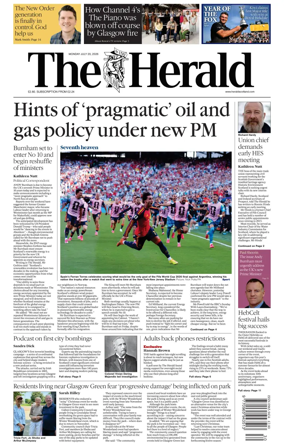 Cover of The Herald (Scotland)
