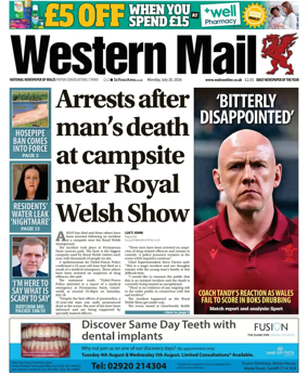 Cover of Western Mail