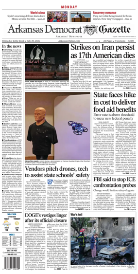 Cover of Arkansas Democrat-Gazette