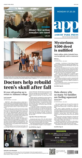Cover of Asbury Park Press