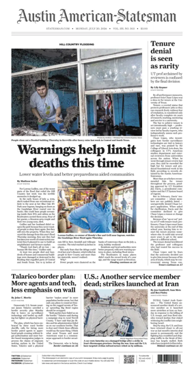 Cover of Austin American-Statesman