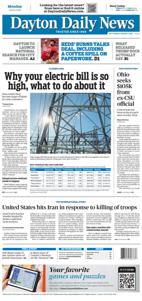 Cover of Dayton Daily News
