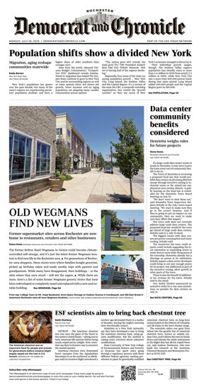 Cover of Democrat and Chronicle